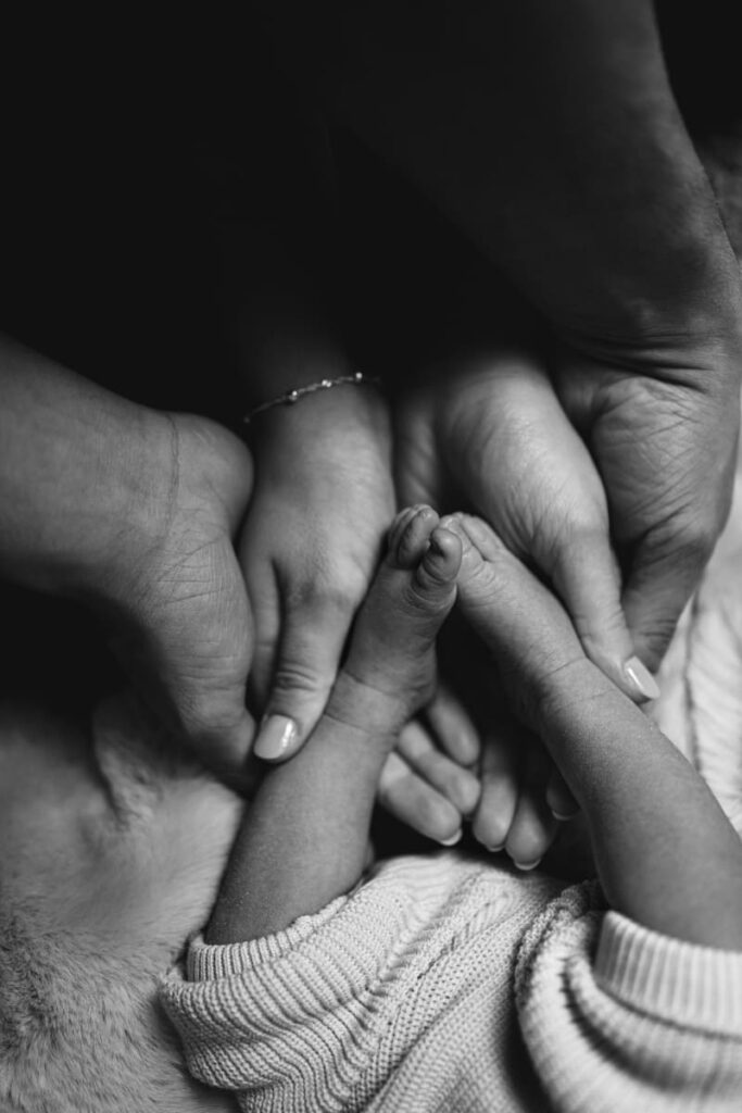 Famille avec nouveaux né