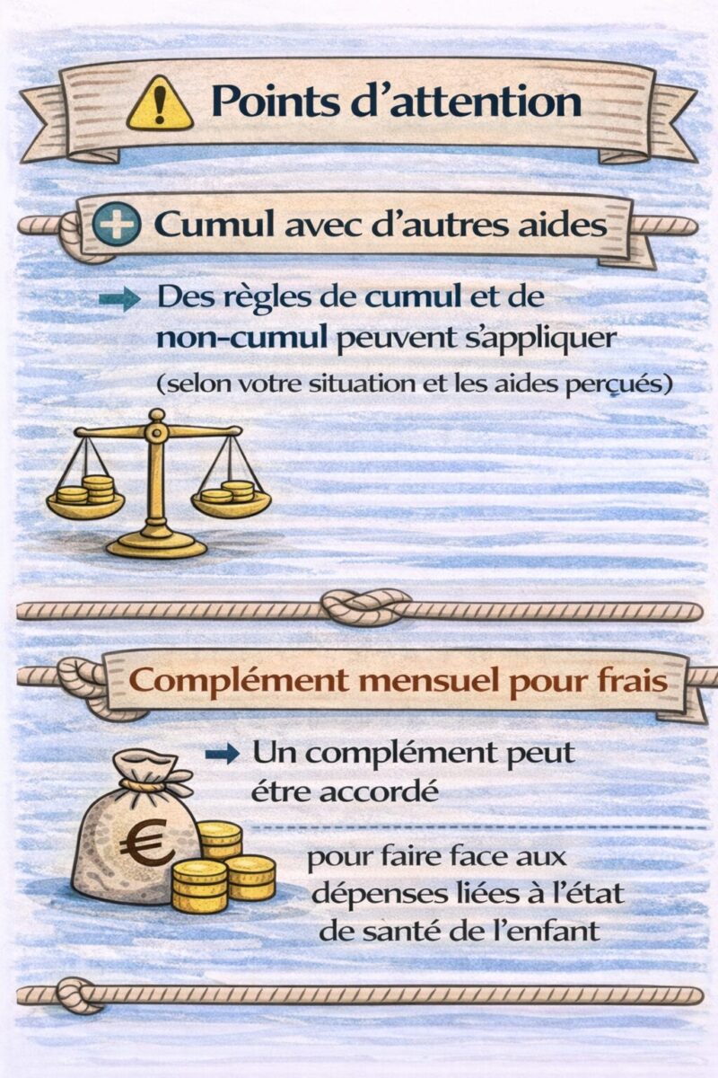 Illustration : points d'attention