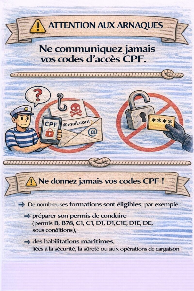 Illustration : attention aux arnaques