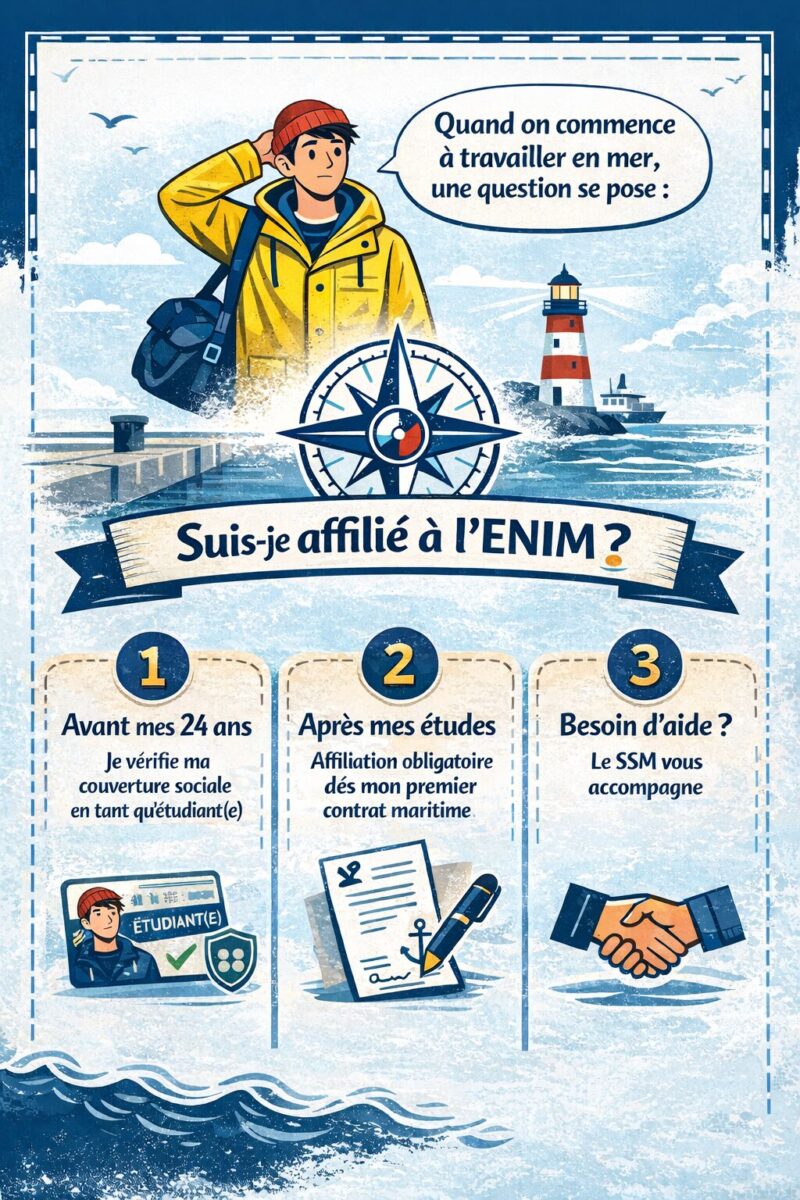 Illustration : Quis-je affilié à l'ENIM